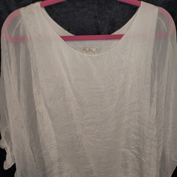 Cream Silk Blouse - Picture 2 of 4